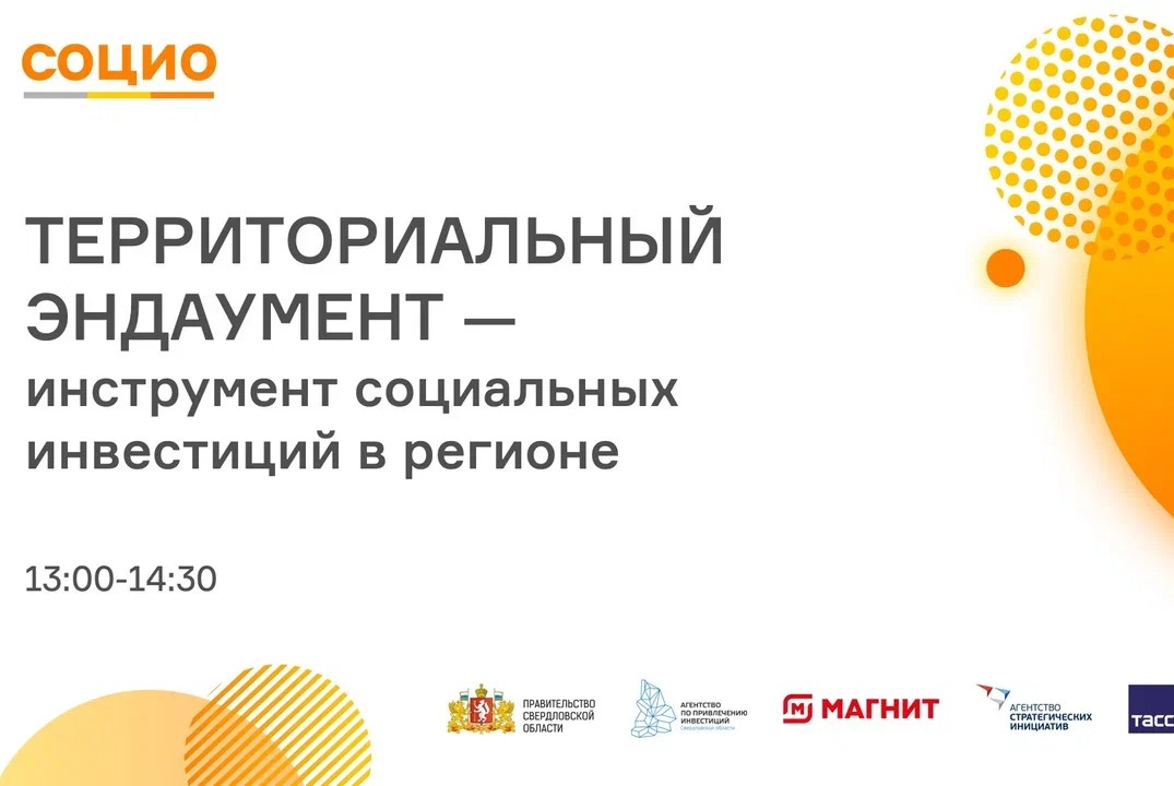 Территориальный эндаумент — инструмент социальных инвестиций в регионе