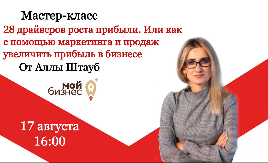 Мастер-класс «28 драйверов роста прибыли. Или как с помощ...