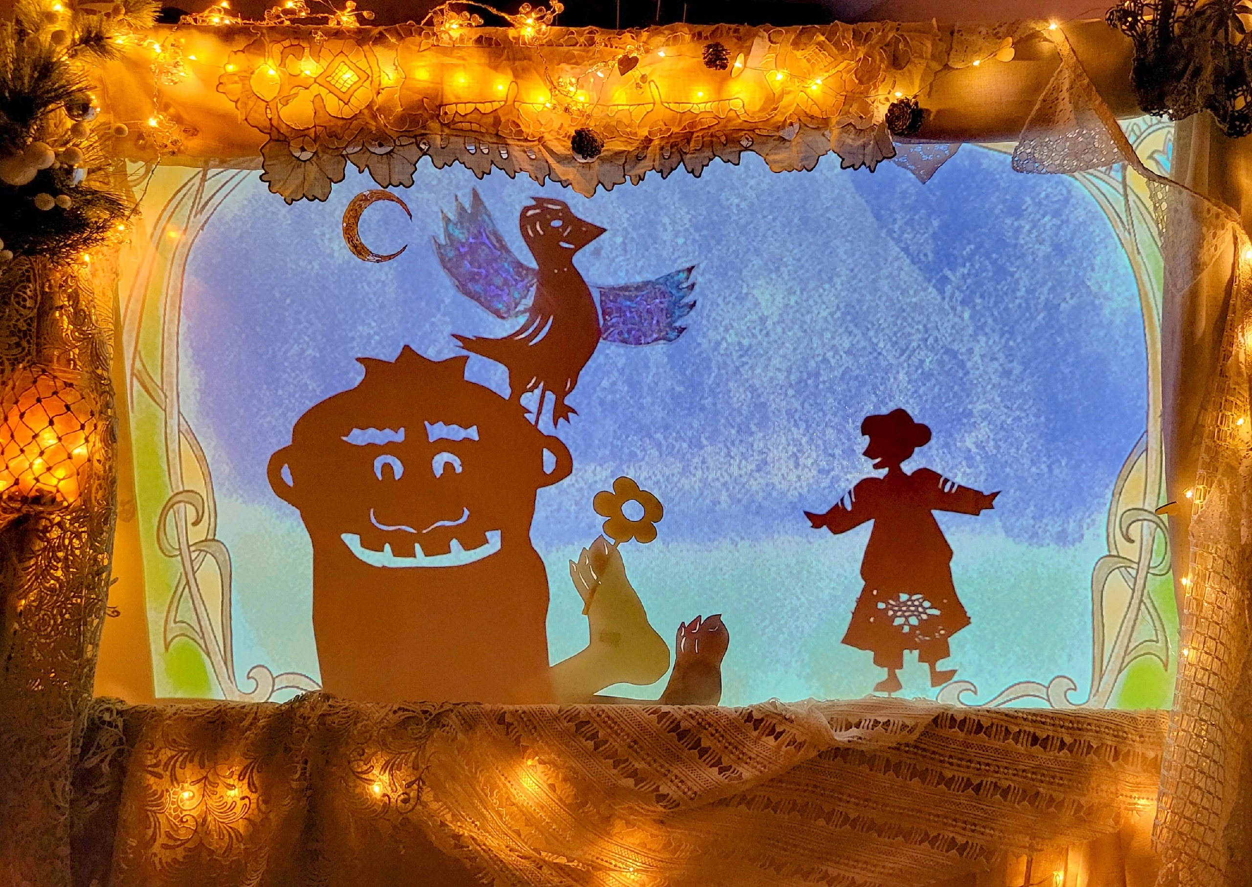 Спектакль "Чердак с чудесами" театра "Сказка из кармана"