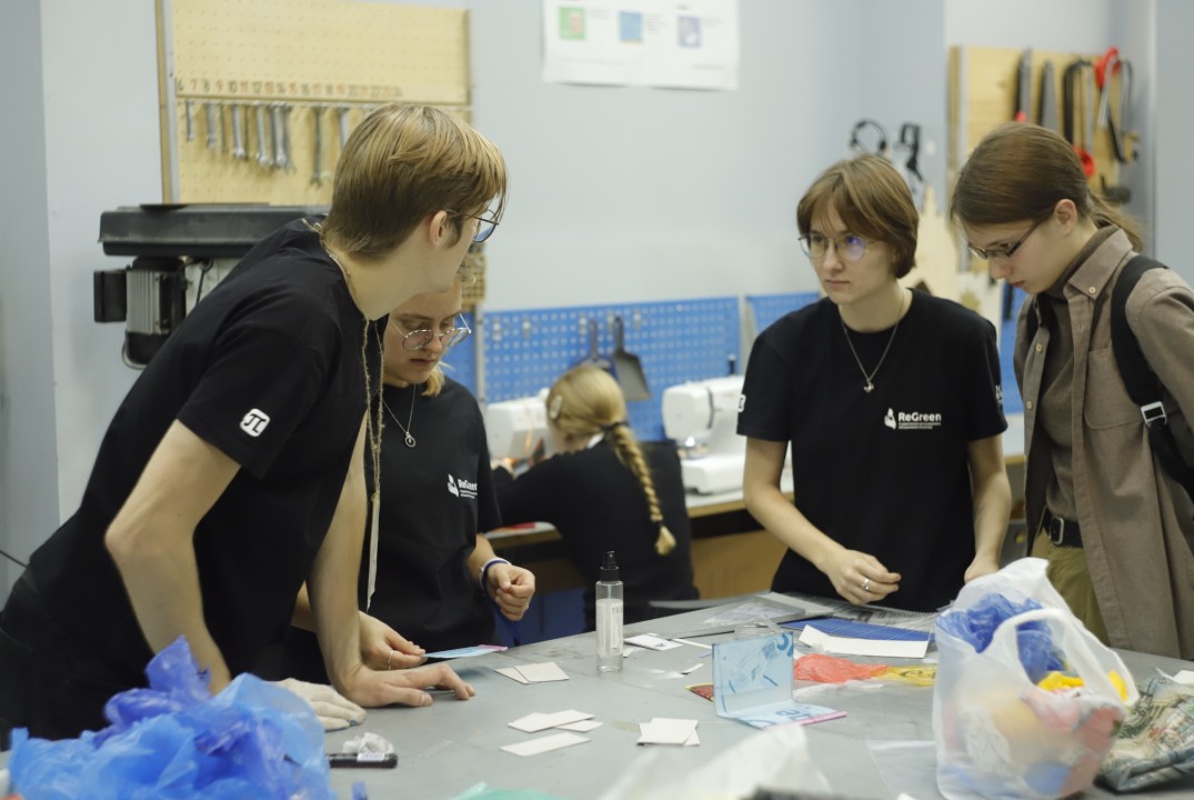 Мастер-класс от проекта "Мастерская переработки"