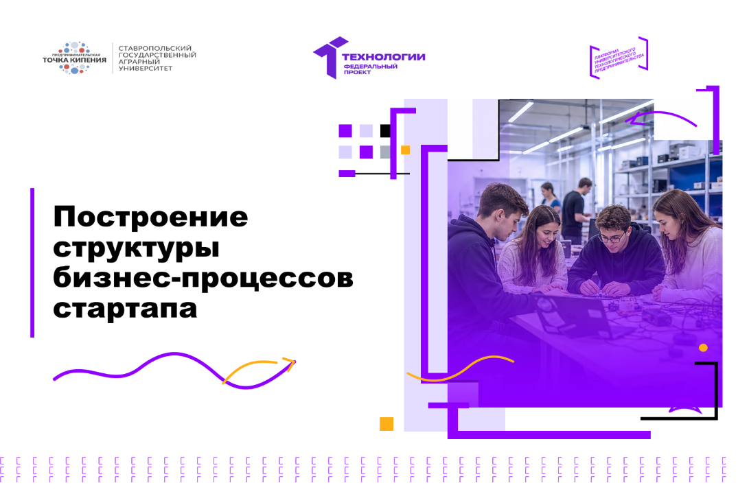 Построение структуры бизнес-процессов стартапа