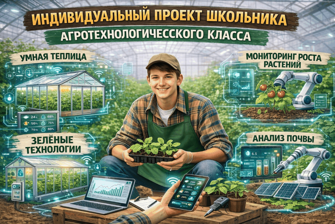 Индивидуальный проект школьника, агротехнологического класса