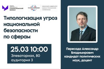 Типология угроз национальной безопасности по сферам