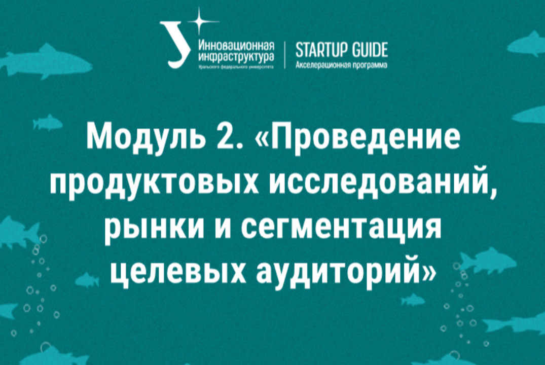 Модуль 2. «Проведение продуктовых исследований, рынки и сегментация целевых аудиторий»