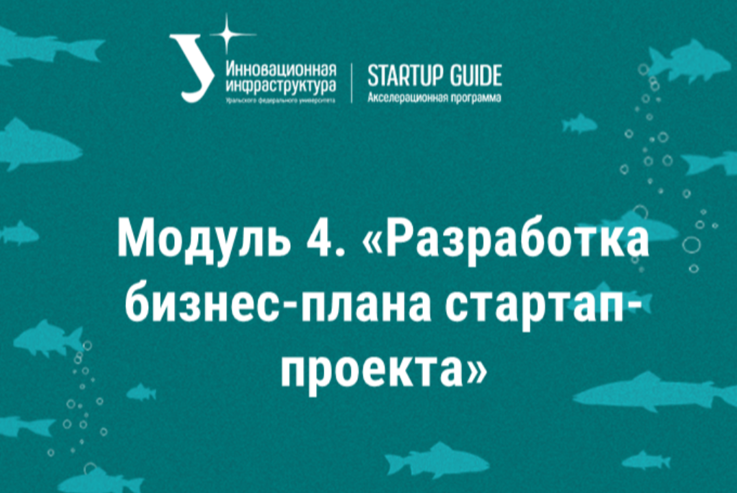 Модуль 4. «Разработка бизнес-плана стартап-проекта»