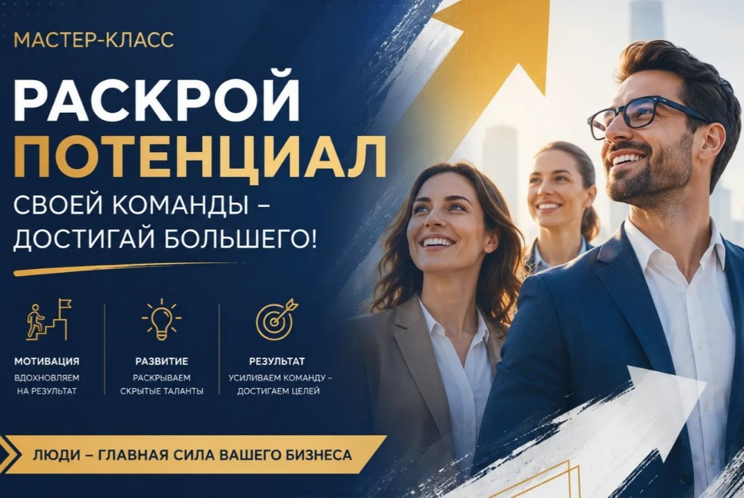 Мастер-класс: раскрытие профессионального потенциала сотр...
