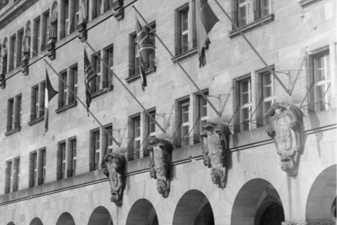 80-летию Нюрнбергского процесса. Отсутствие в архивных фо...