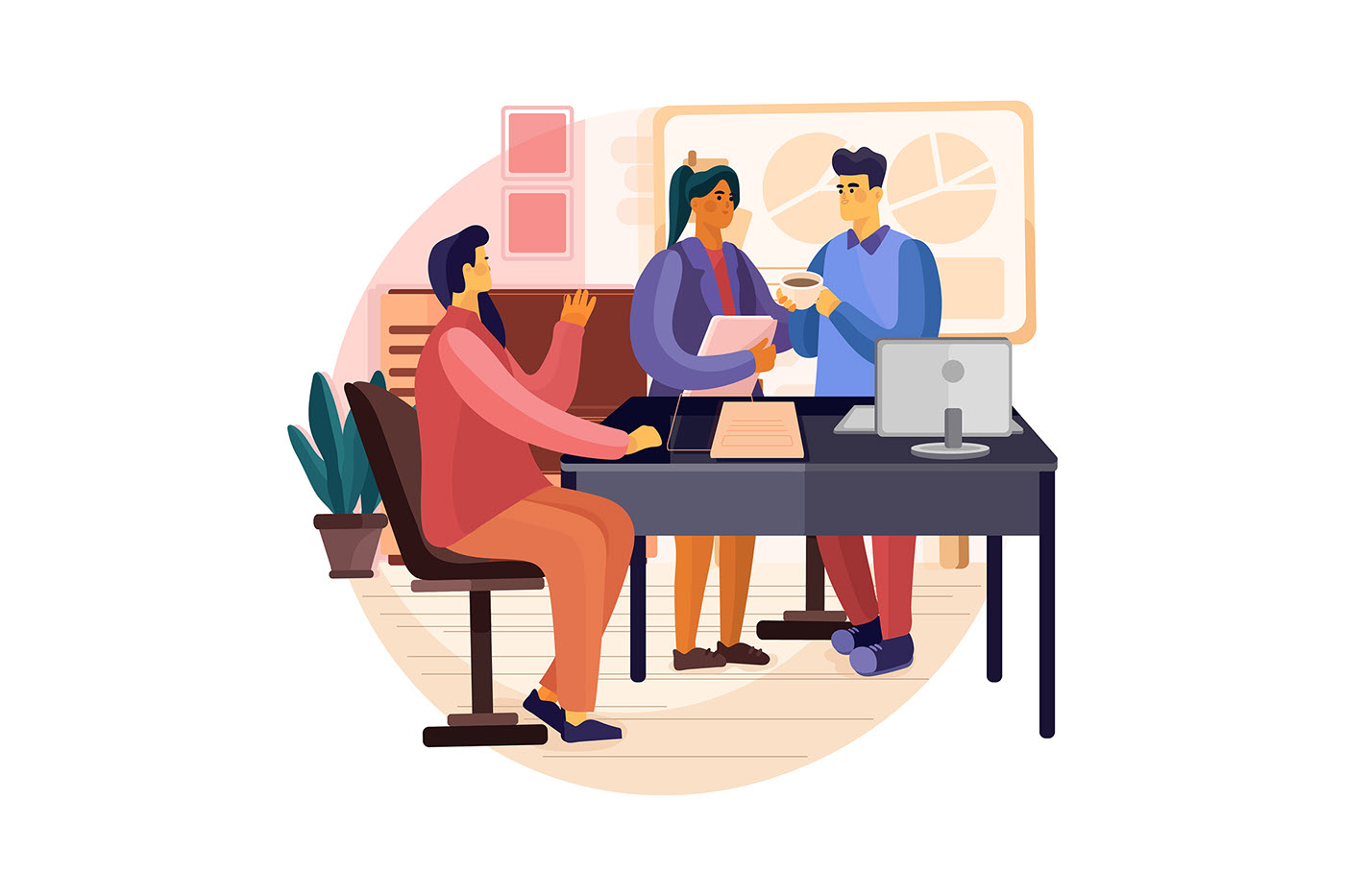 ВСТРЕЧА РУКОВОДИТЕЛЯ И ПОМОЩНИКА РУКОВОВОДИТЕЛЯ ФИРМЫ ВАВ...