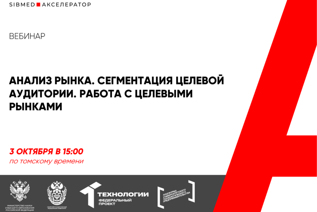 Анализ рынка. Сегментация целевой аудитории. Работа с целевыми рынками #АП