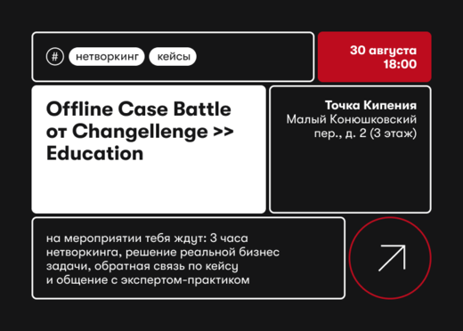 Летний Case Battle от Changellenge >> Education