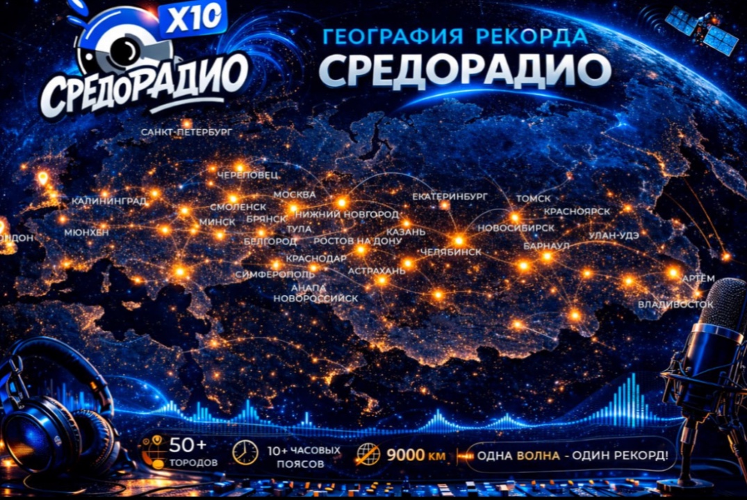 Мировой рекорд «Средорадио»