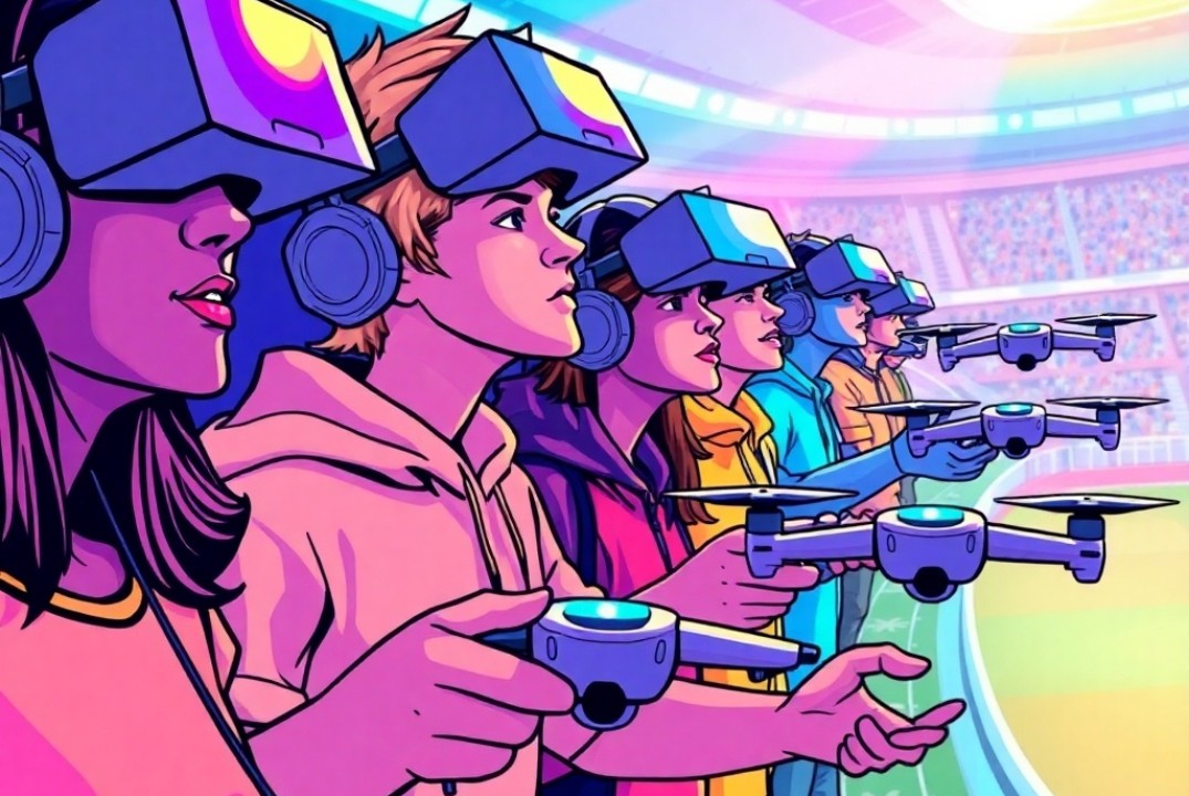 Круглый стол "Региональное развитие Гонок дронов и влияни...