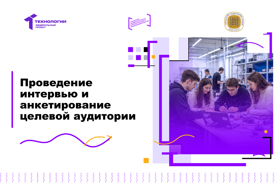 Проведение интервью и анкетирование целевой аудитории
