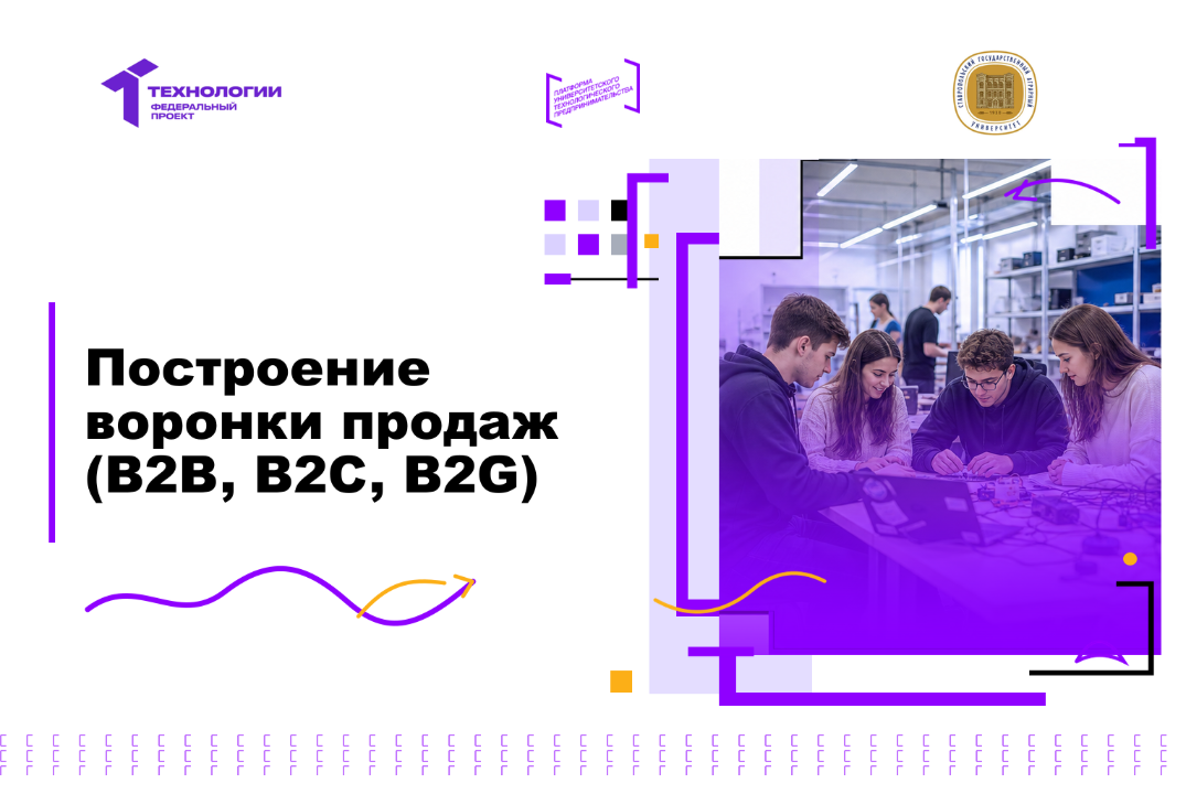 Построение воронки продаж (B2B, B2C, B2G)