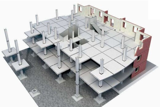 СИЛОВОЕ СОПРОТИВЛЕНИЕ МОНОЛИТНЫХ ЗДАНИЙ С БЕЗБАЛОЧНЫМИ ПЕ...