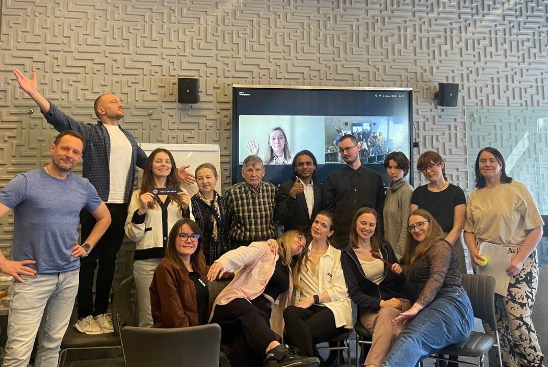 Встреча клуба практики публичных выступлений Saint Petersburg Toastmasters Club