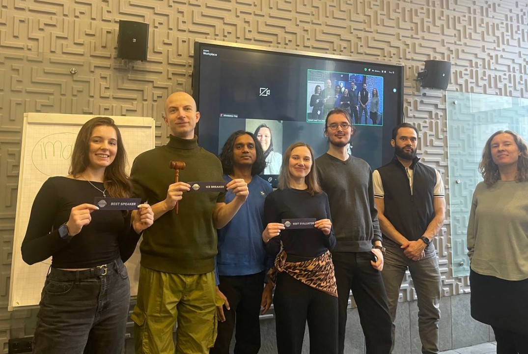 Встреча клуба практики публичных выступлений Saint Petersburg Toastmasters Club