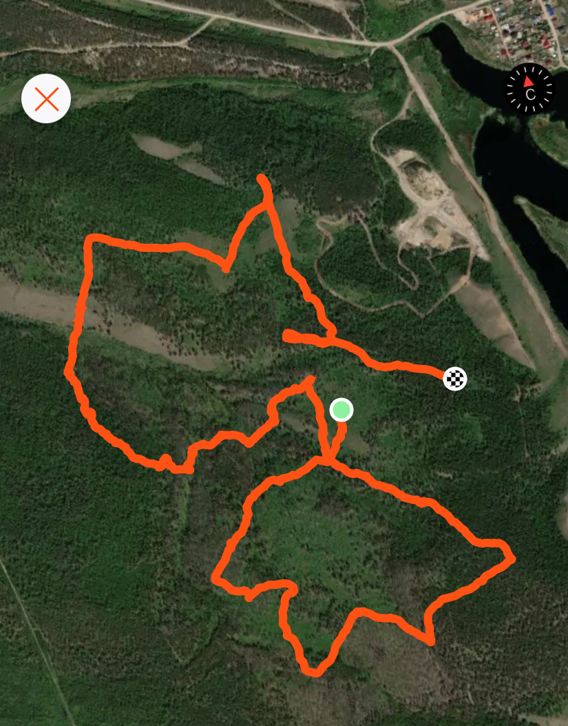 Спортивное ориентирование. Масштаб карты и выбор пути до...