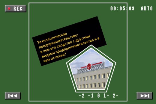 Технологическое предпринимательство. Основы.