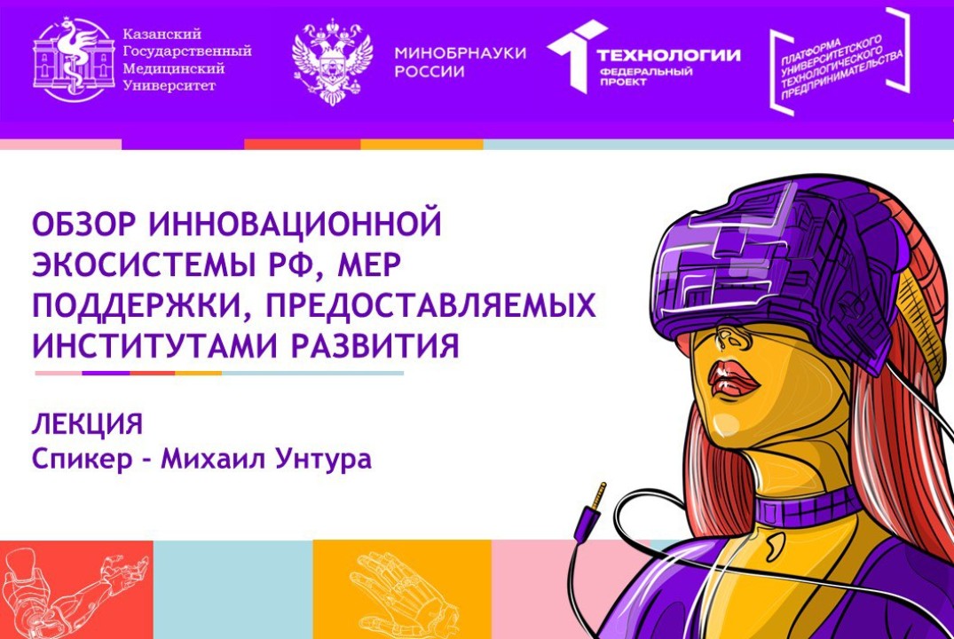 Обзор инновационной экосистемы РФ, мер поддержки, предост...