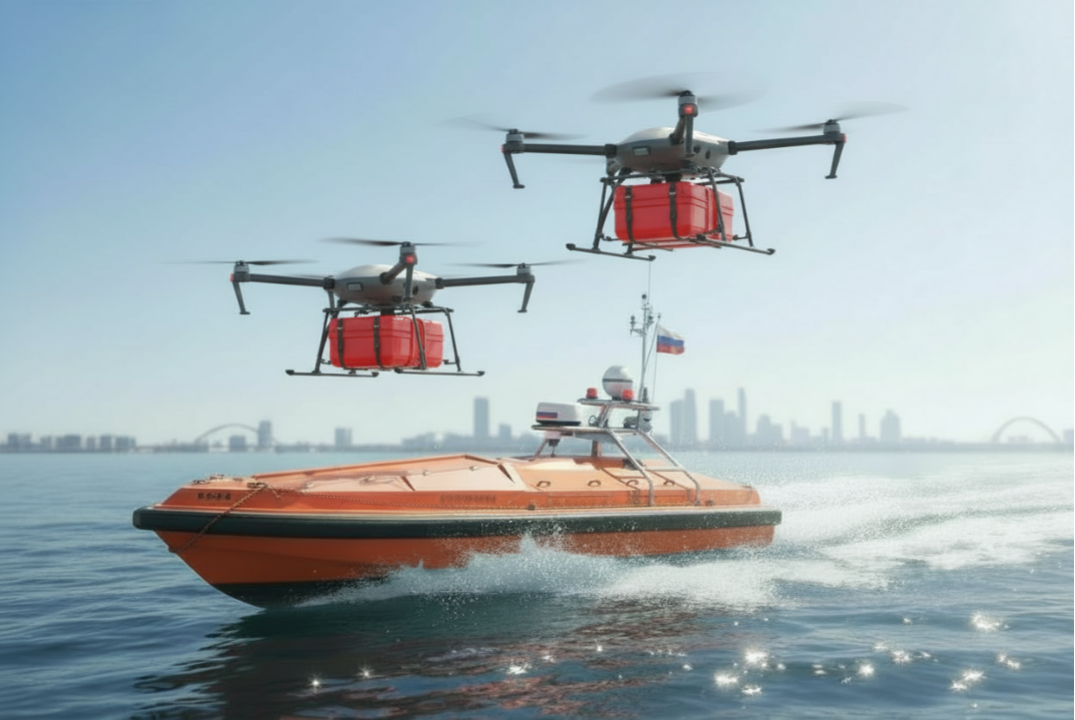 Интеграция технологий неба и моря: потенциал применения технологий воздушных дронов в морских беспилотниках (Запись)