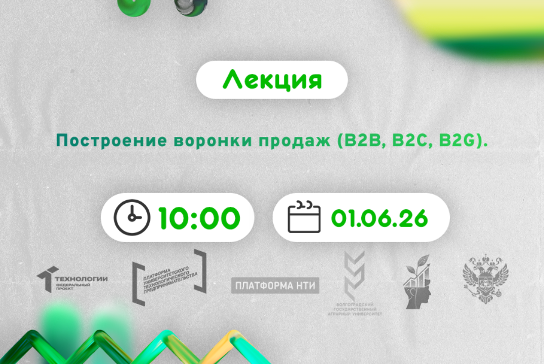 Построение воронки продаж (B2B, B2C, B2G) #АП