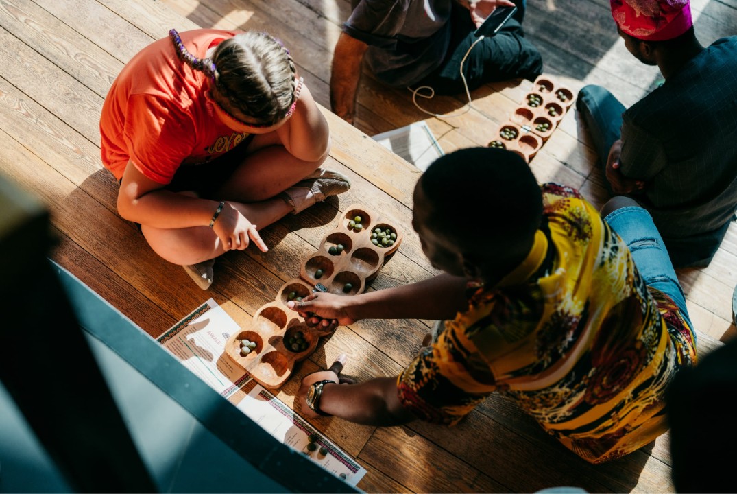 Мастер-класс по настольной африканской игре АВАЛЕ