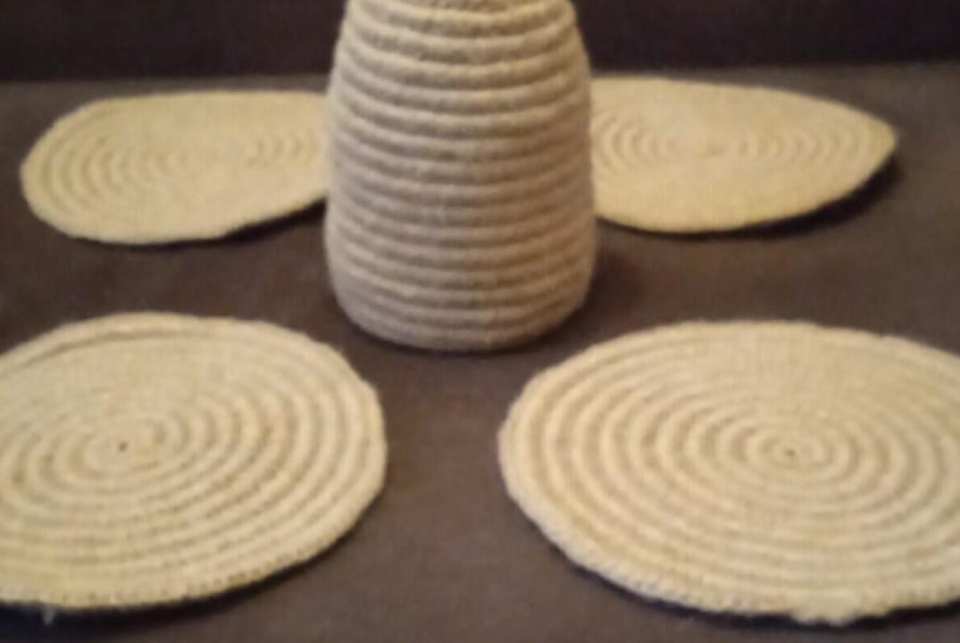 Мастер-класс по изготовлению салфеток из джута