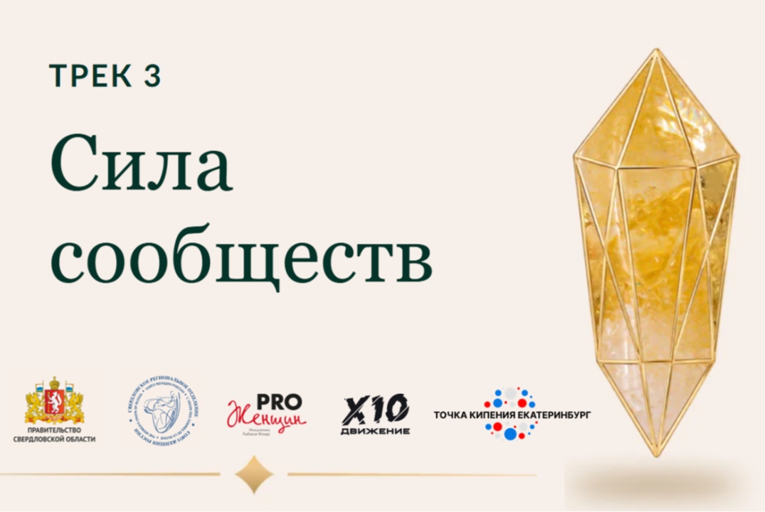 IV Уральский Форум женщин Трек 3 - Сила Сообществ