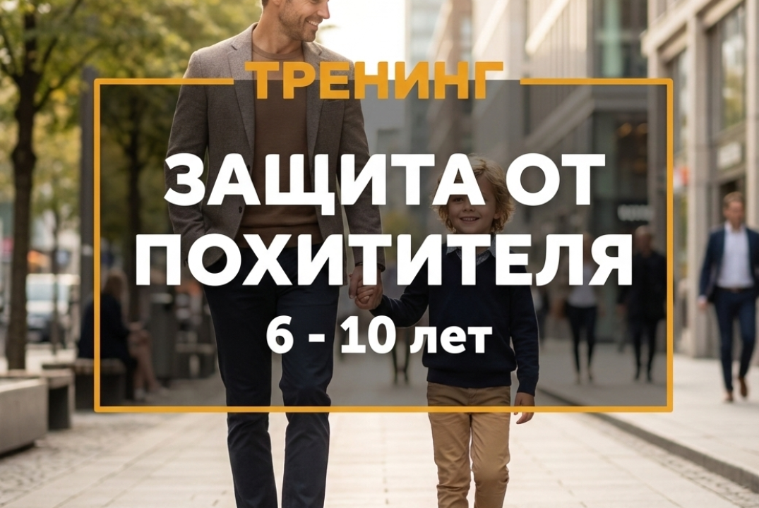 Тренинг по безопасности "Защита от похитителя" для детей 6-10 лет