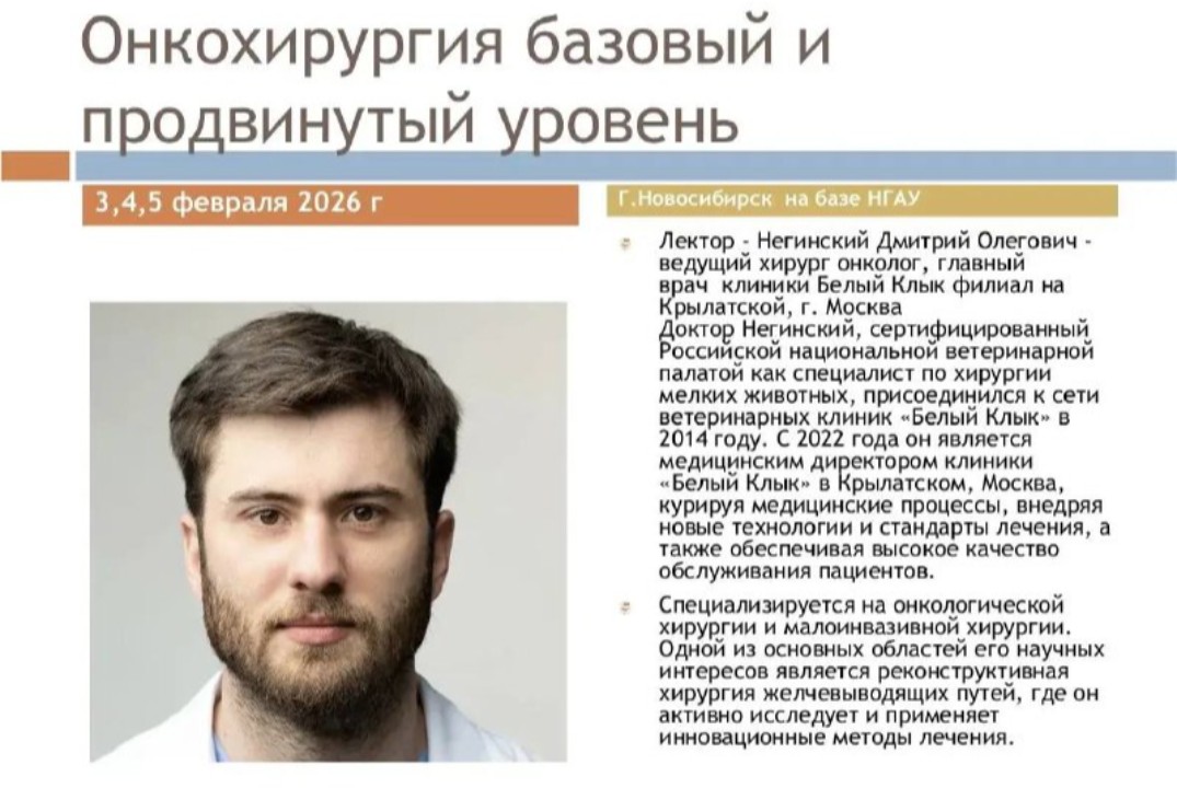 МАСТЕР-КЛАСС: «ОНКОХИРУРГИЯ: БАЗОВЫЙ И ПРОДВИНУТЫЙ УРОВНИ»