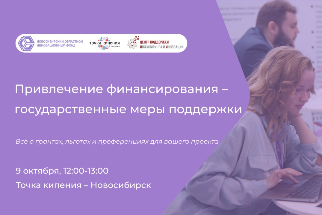 Привлечение финансирования – государственные меры поддержки