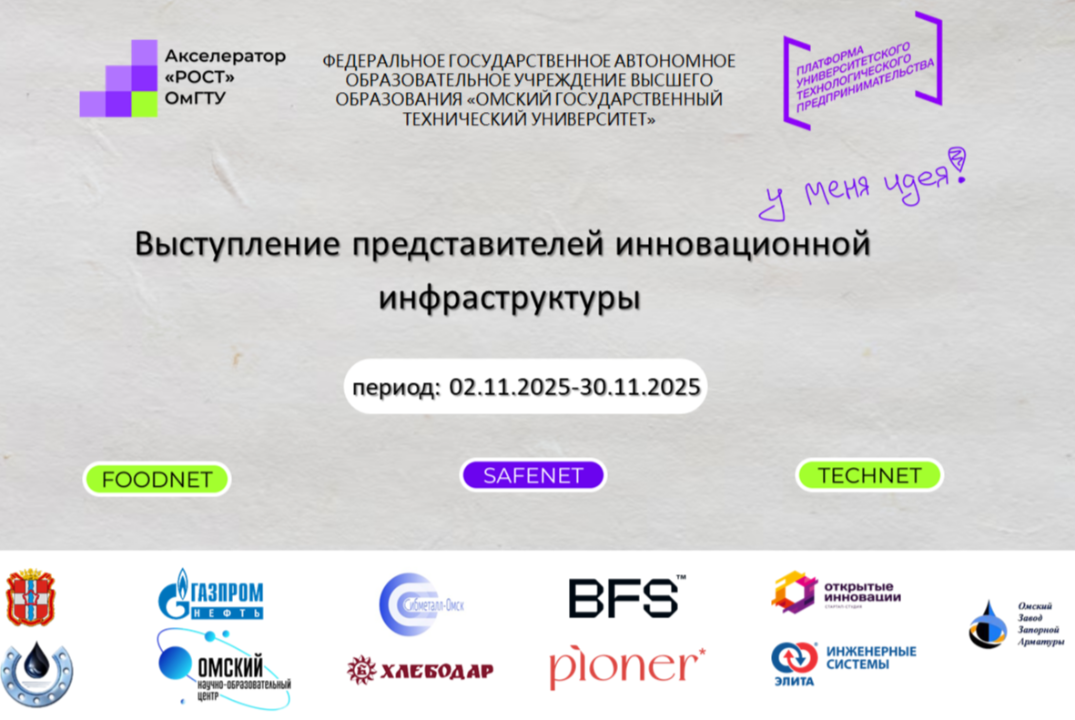 Выступление представителей инновационной инфраструктуры