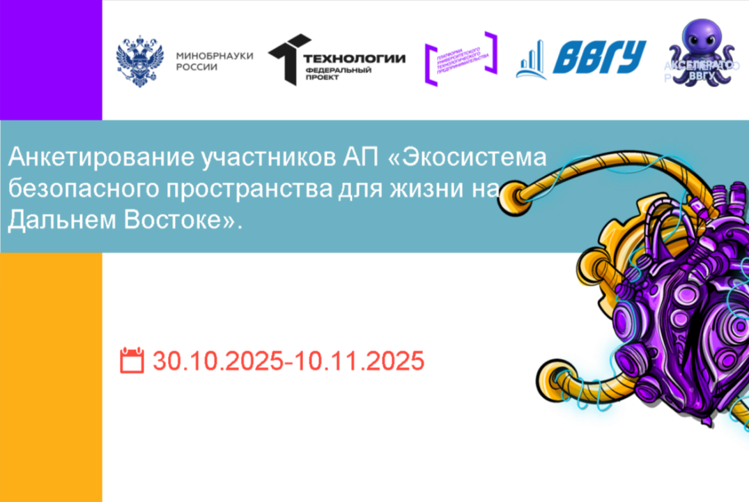 Анкетирование участников АП «Экосистема безопасного прост...