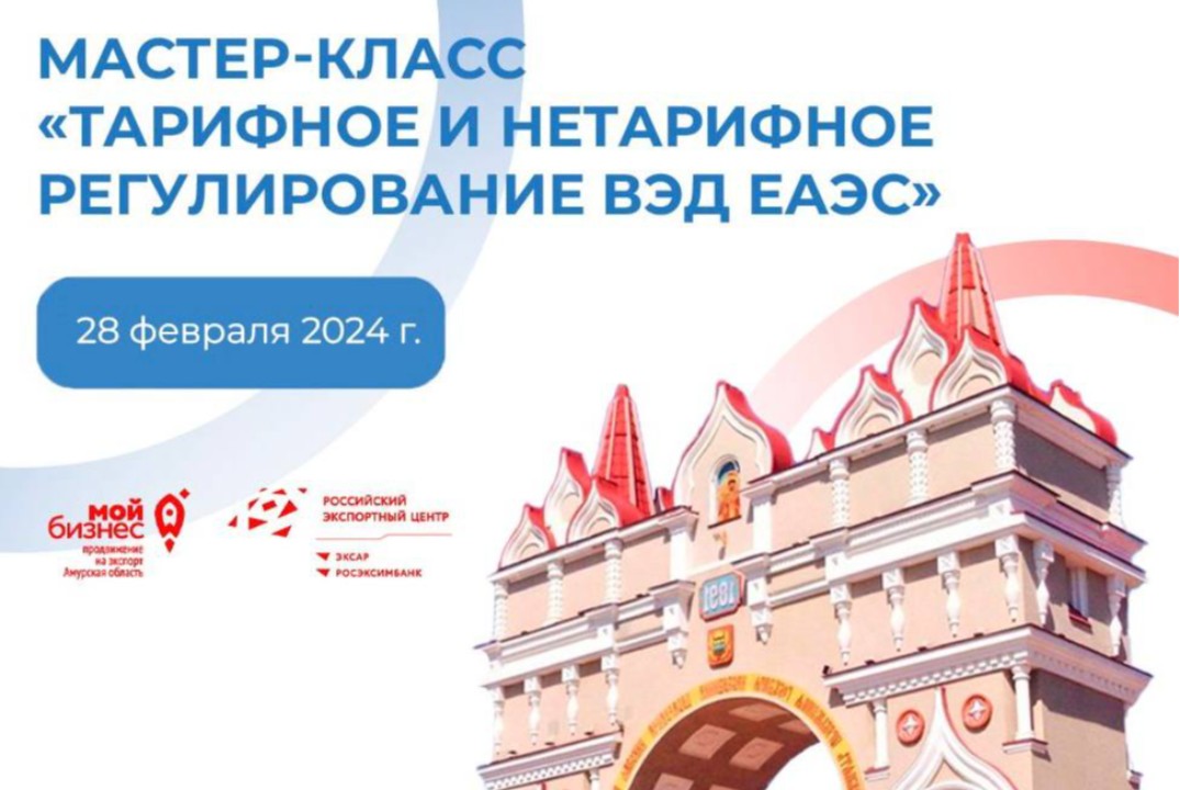 Мастер-класс "Тарифное и нетарифное регулирование ВЭД ЕАЭС"