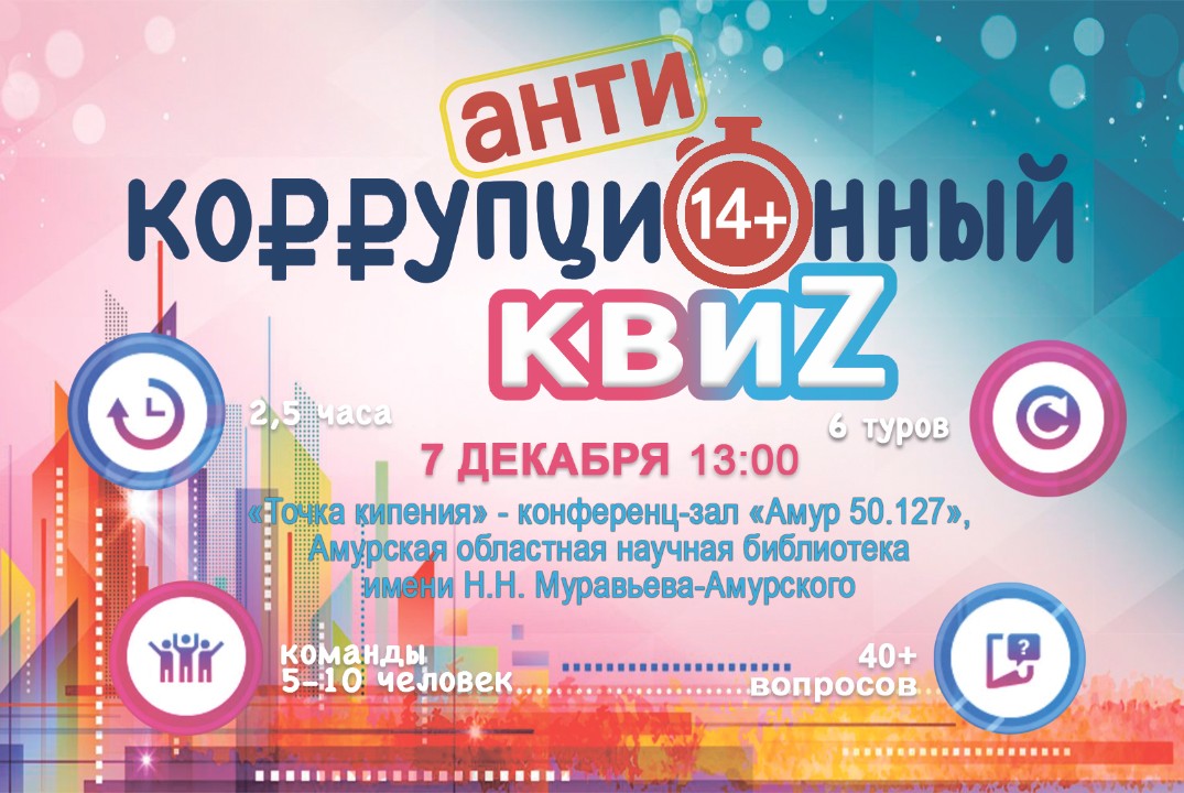 Интеллектуальный «Антикоррупционный квиZ»