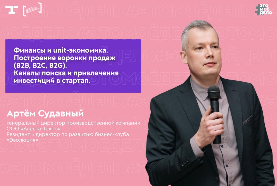 АП «#ЭТОМОЁДЕЛО». Финансы и unit-экономика. Построение воронки продаж. Каналы поиска и привлечения инвестиций в стартап