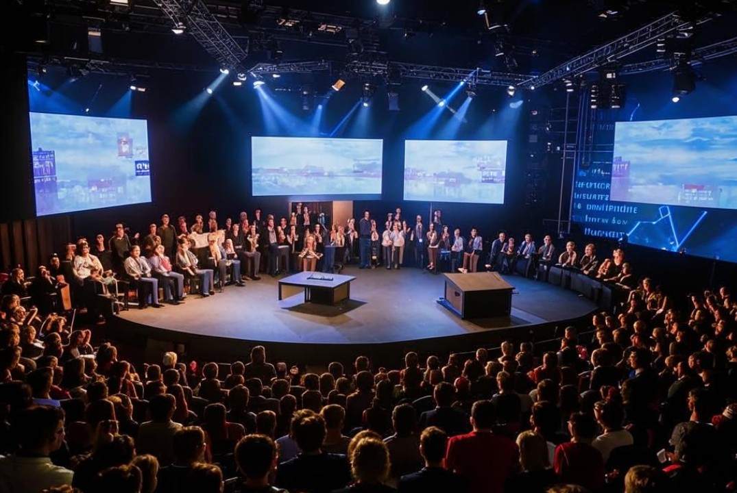 Подготовка учёных для выступлений на Science Slam