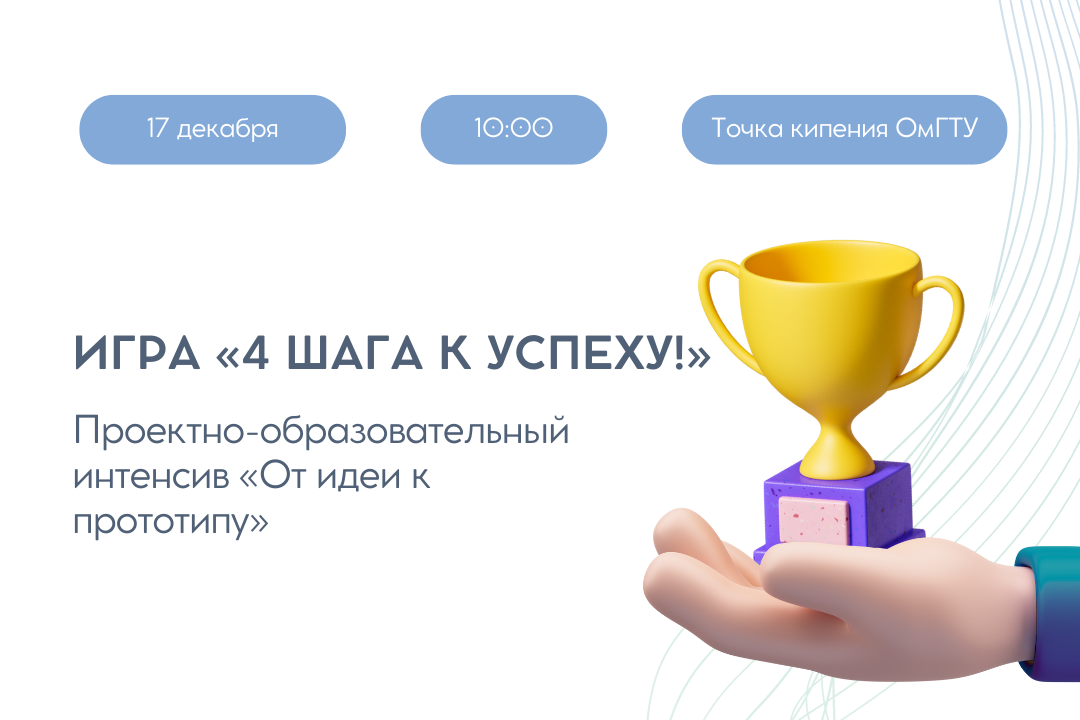 Игра «4 шага к успеху!»