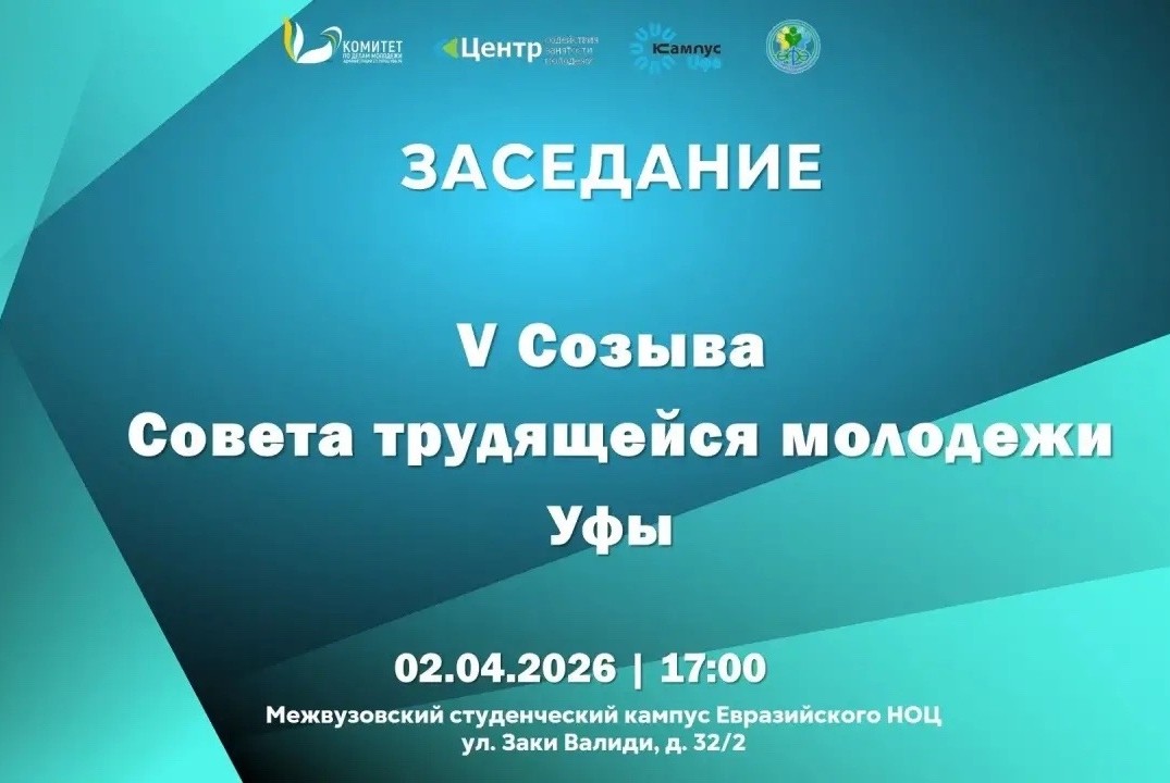 Открытое Заседание V созыва Совета трудящейся молодежи Уфы. Большой день тренингов.