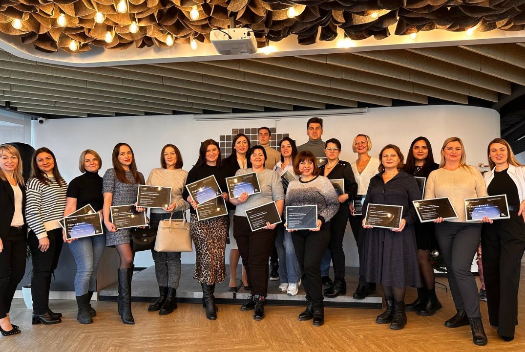 Вручение дипломов по результатам обучения в школе SkillAg...