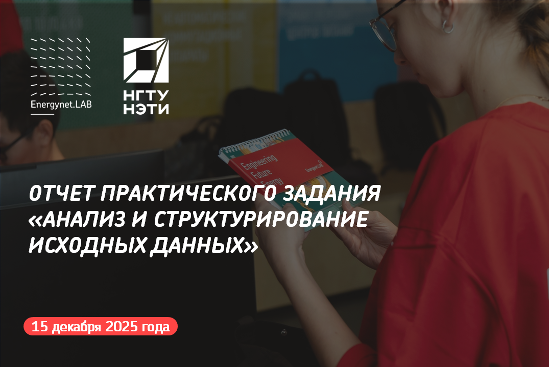 Energynet.Lab НГТУ - Отчет практического задания "Анализ...