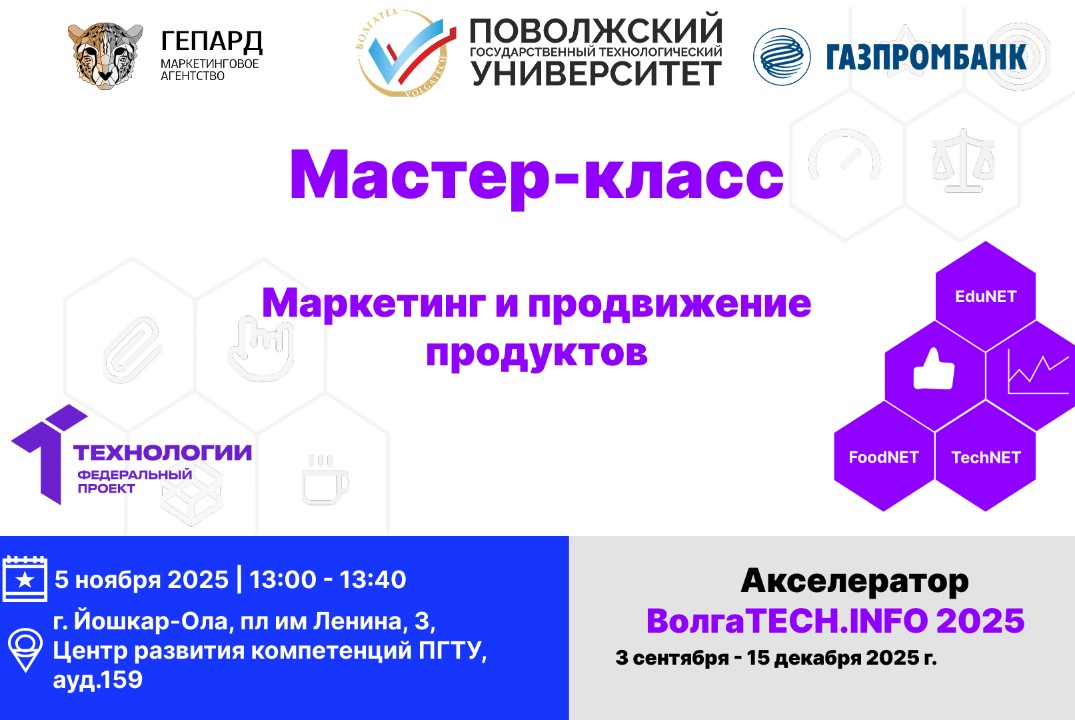 Мастер-класс. Маркетинг и продвижение продуктов