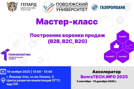 Мастер-класс. Построение воронки продаж (B2B, B2C, B2G)