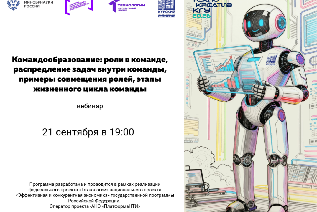Командообразование: роли в команде, распределение задач в...