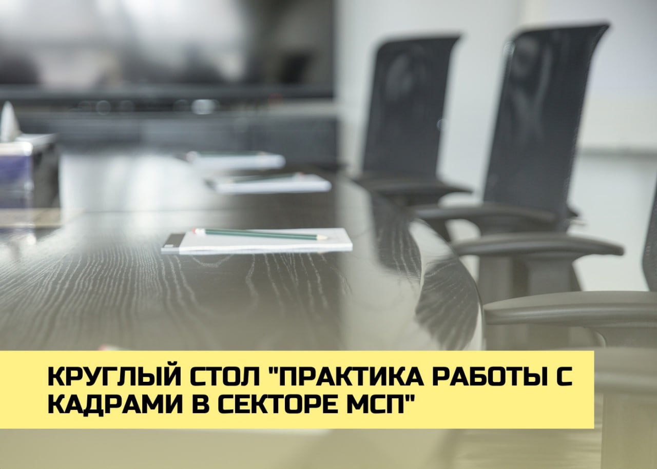 Круглый стол ПРАКТИКА РАБОТЫ С КАДРАМИ В СЕКТОРЕ МСП