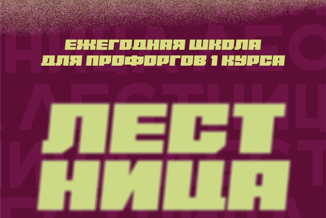 Школа для профоргов "Лестница"
