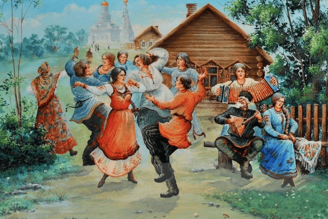 Интерактивная лекция "Фольклор народов России"