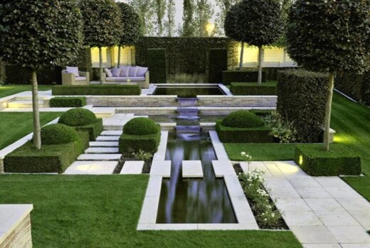 Современные и исторические стили в ландшафтной архитектур...