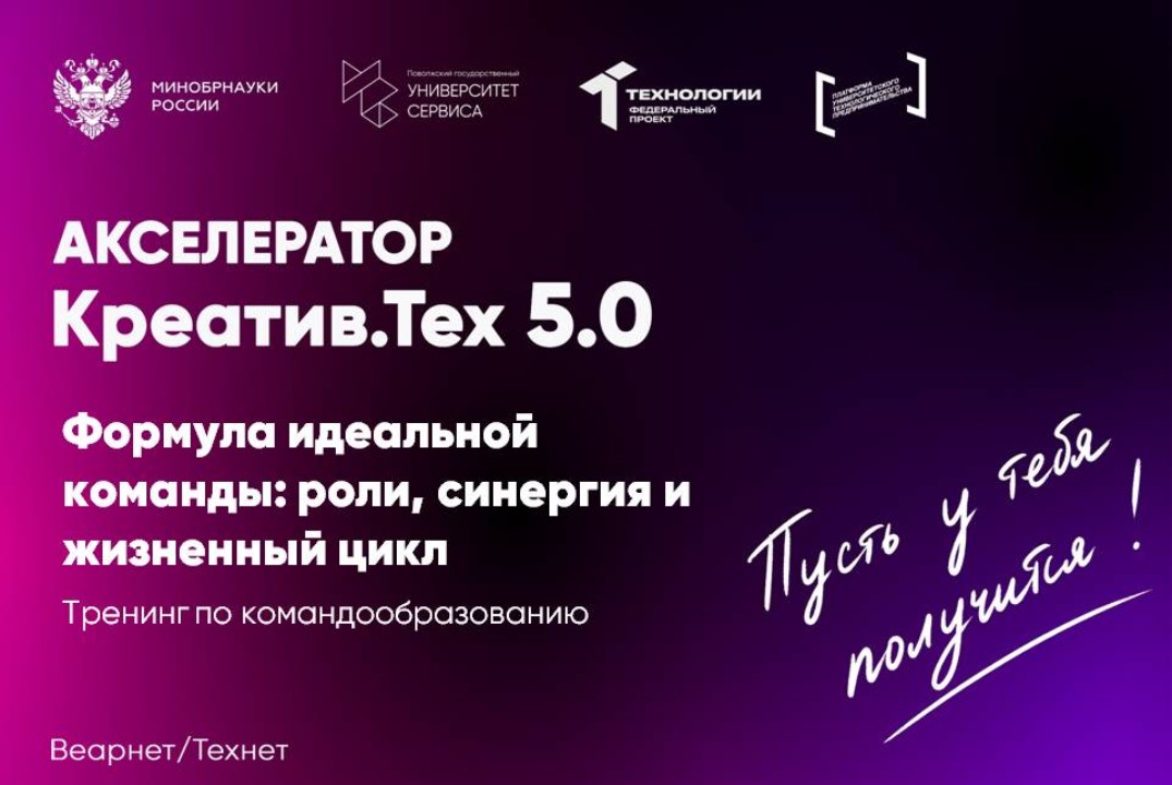 Тренинг по командообразованию "Формула идеальной команды: роли, синергия и жизненный цикл"